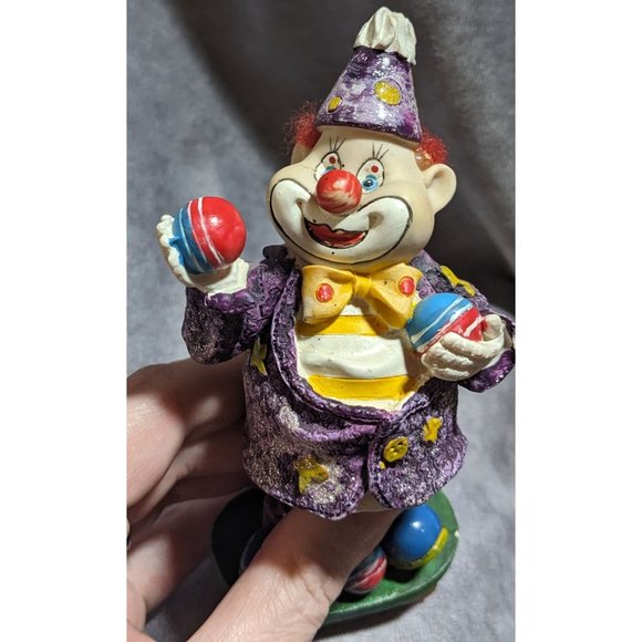 Vintage Juggling Clown Bobbling Figure - Picture 3 of 5